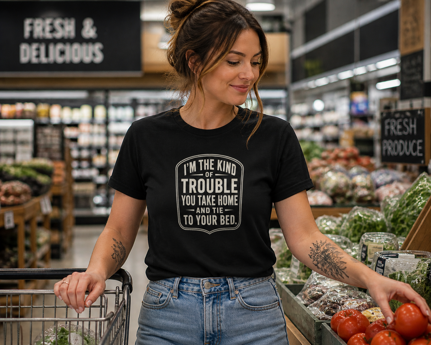 I'm The Kinda Trouble Tshirt