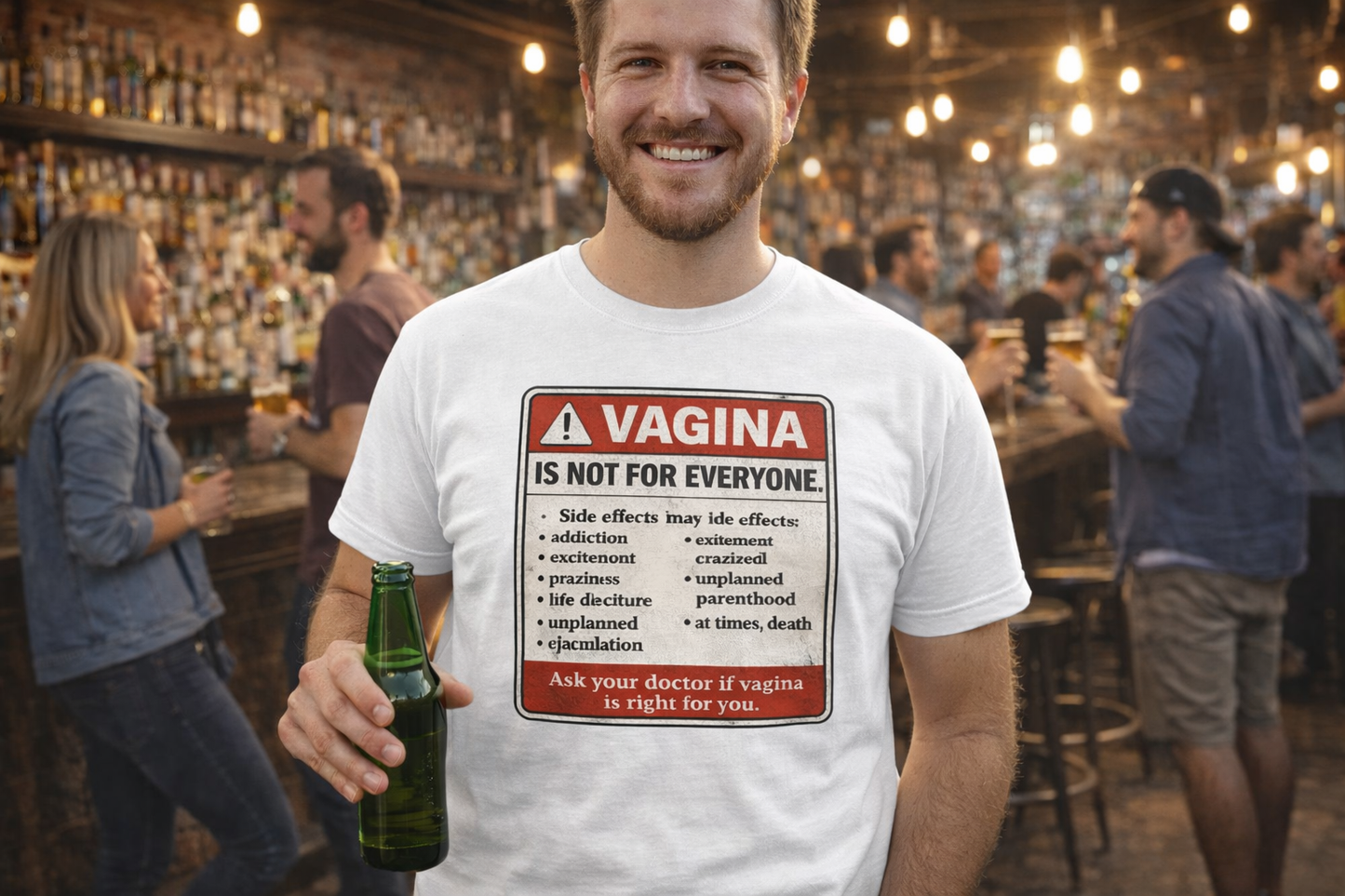 Vagina Warning Tshirt