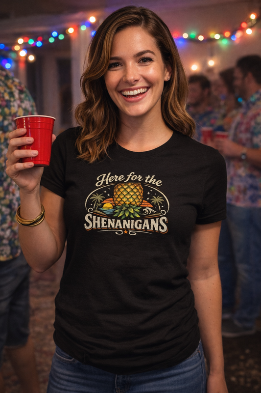 Here for shenanigans Tshirt