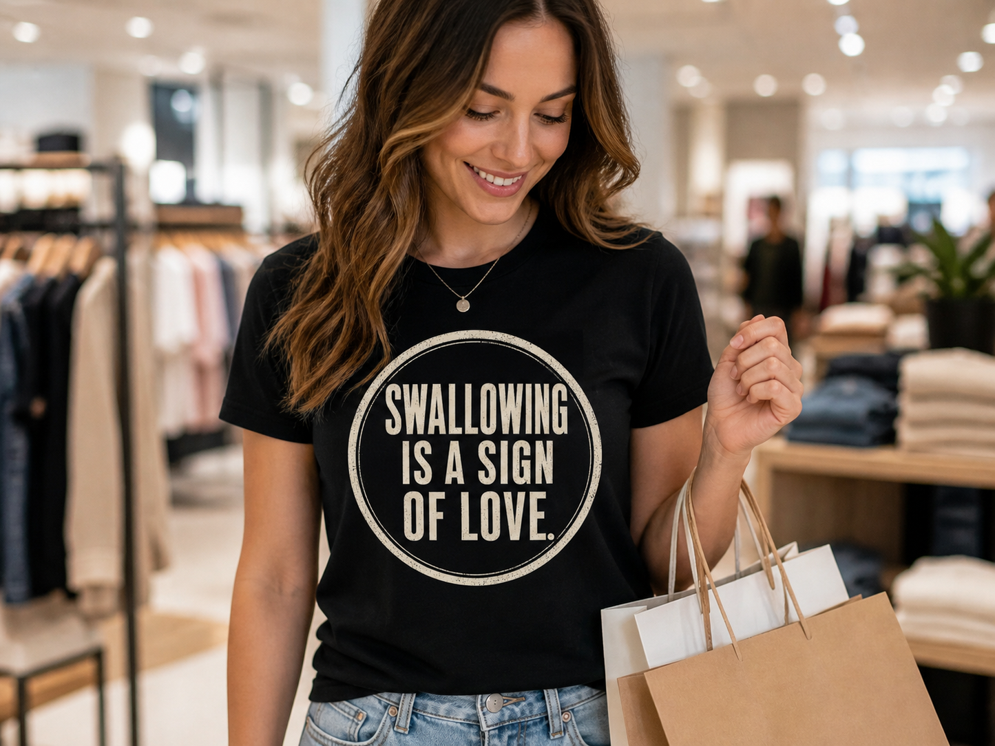 Swallowing is a sign Tshirt