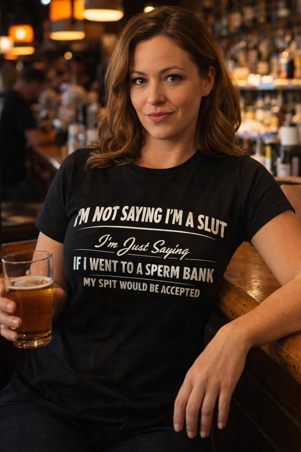 Not saying Im a Slut Tshirt