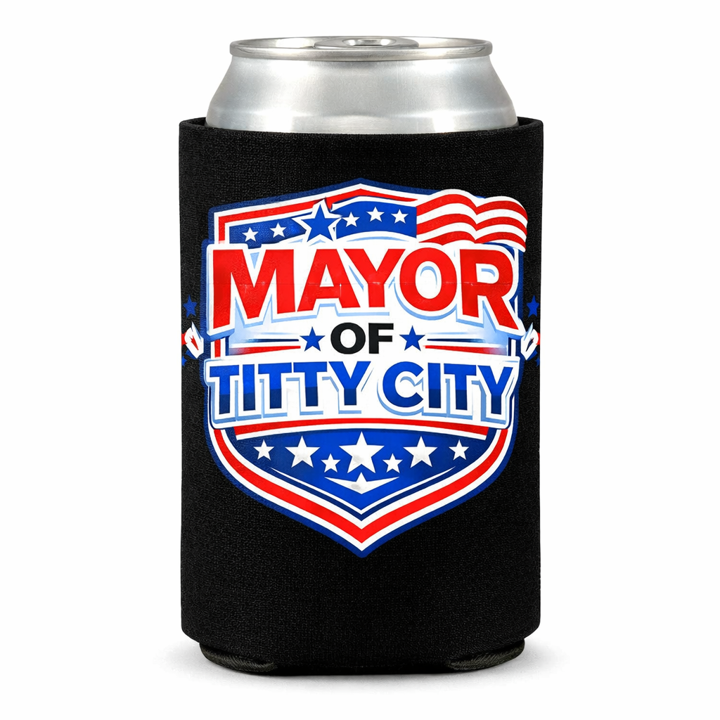 Neoprene can koozie Mayor