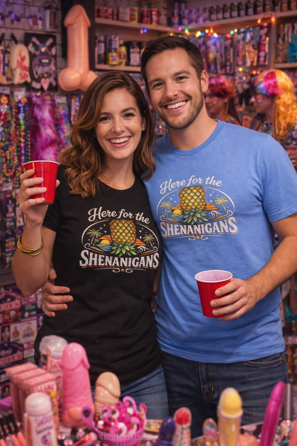 Here for shenanigans Tshirt