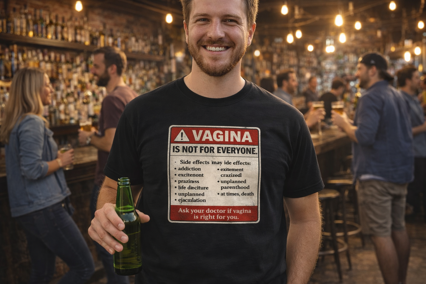 Vagina Warning Tshirt